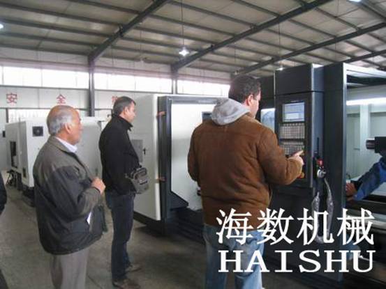 “海數(shù)”數(shù)控車床和數(shù)控銑床，順利通過伊朗客戶驗(yàn)收